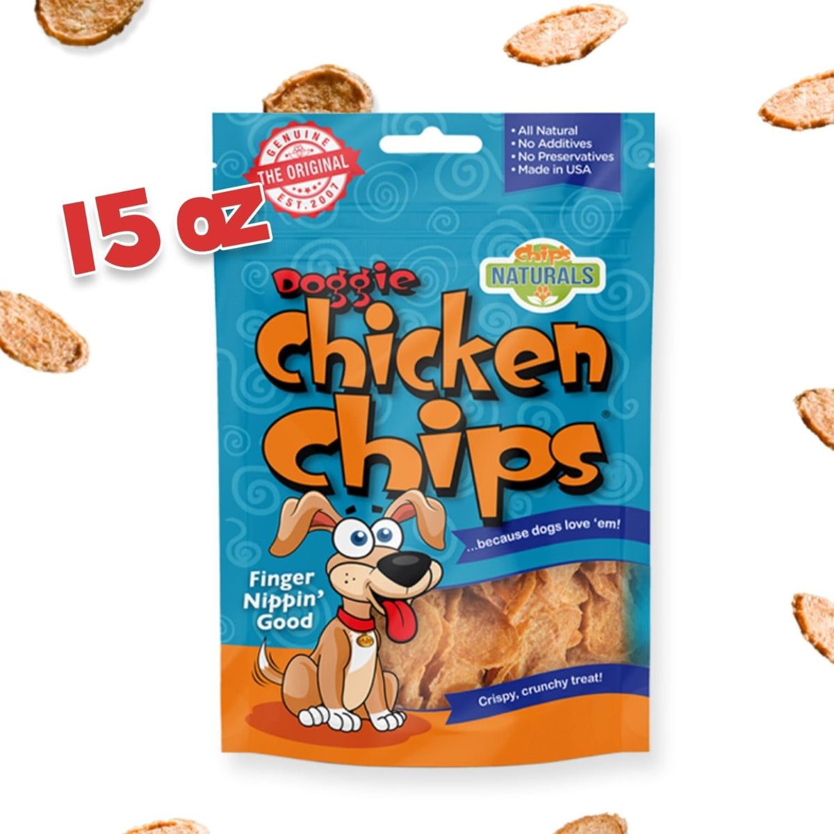 All Natural Chicken Chips 15 oz N726775
