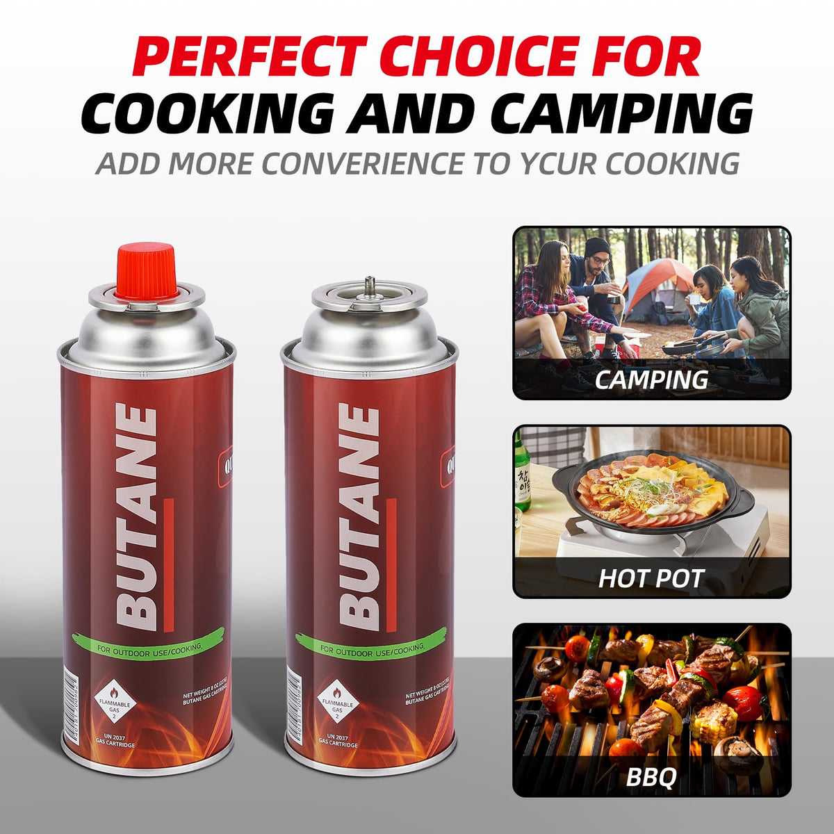 Butane Fuel Canister 28 Pack N69821
