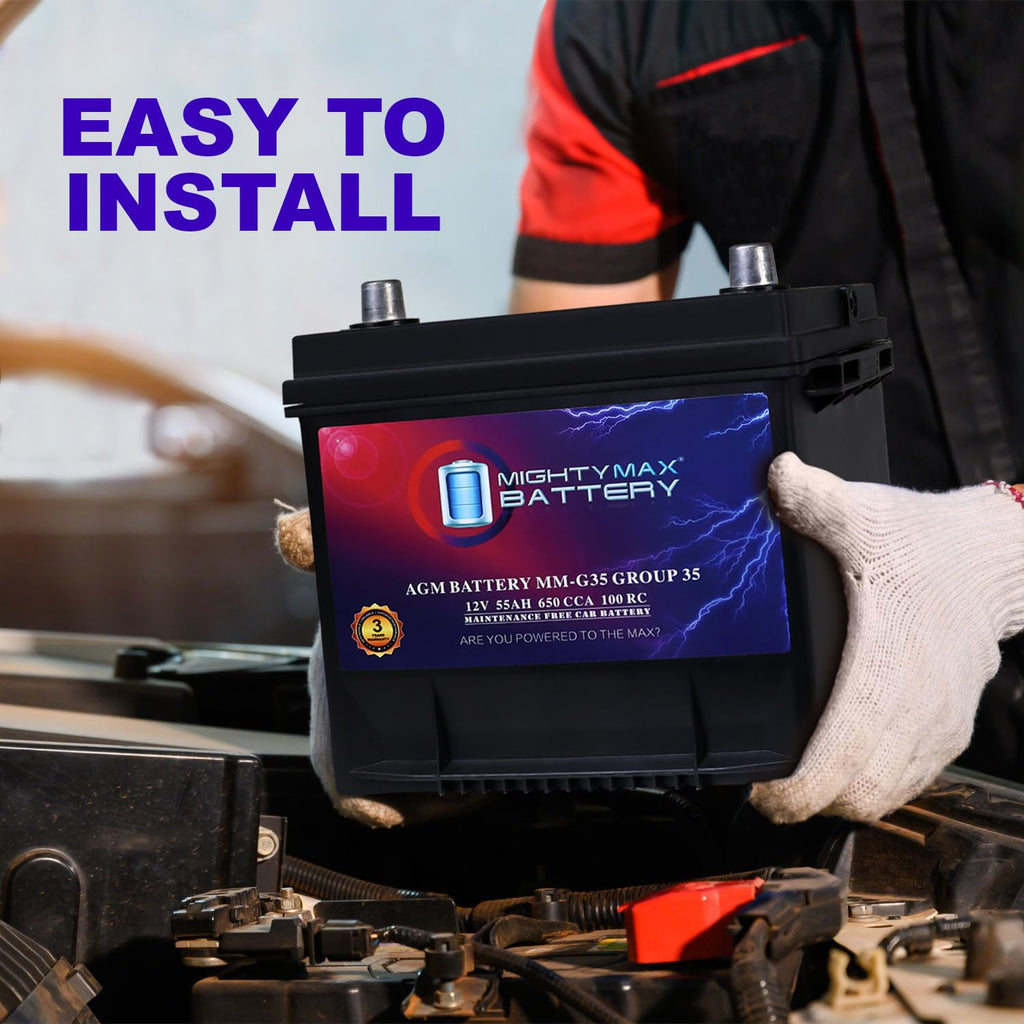 12V 55Ah AGM Replacement Battery E11268