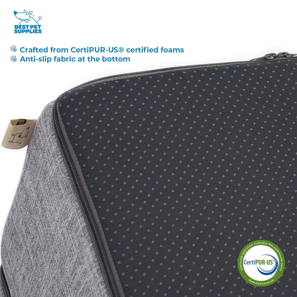 Foldable 3-Step Dog Stair and Pet Ramp T5468