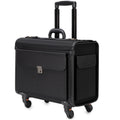 Wheeled Briefcase with 17” Laptop Compartment and Dual Combo Locks B830325