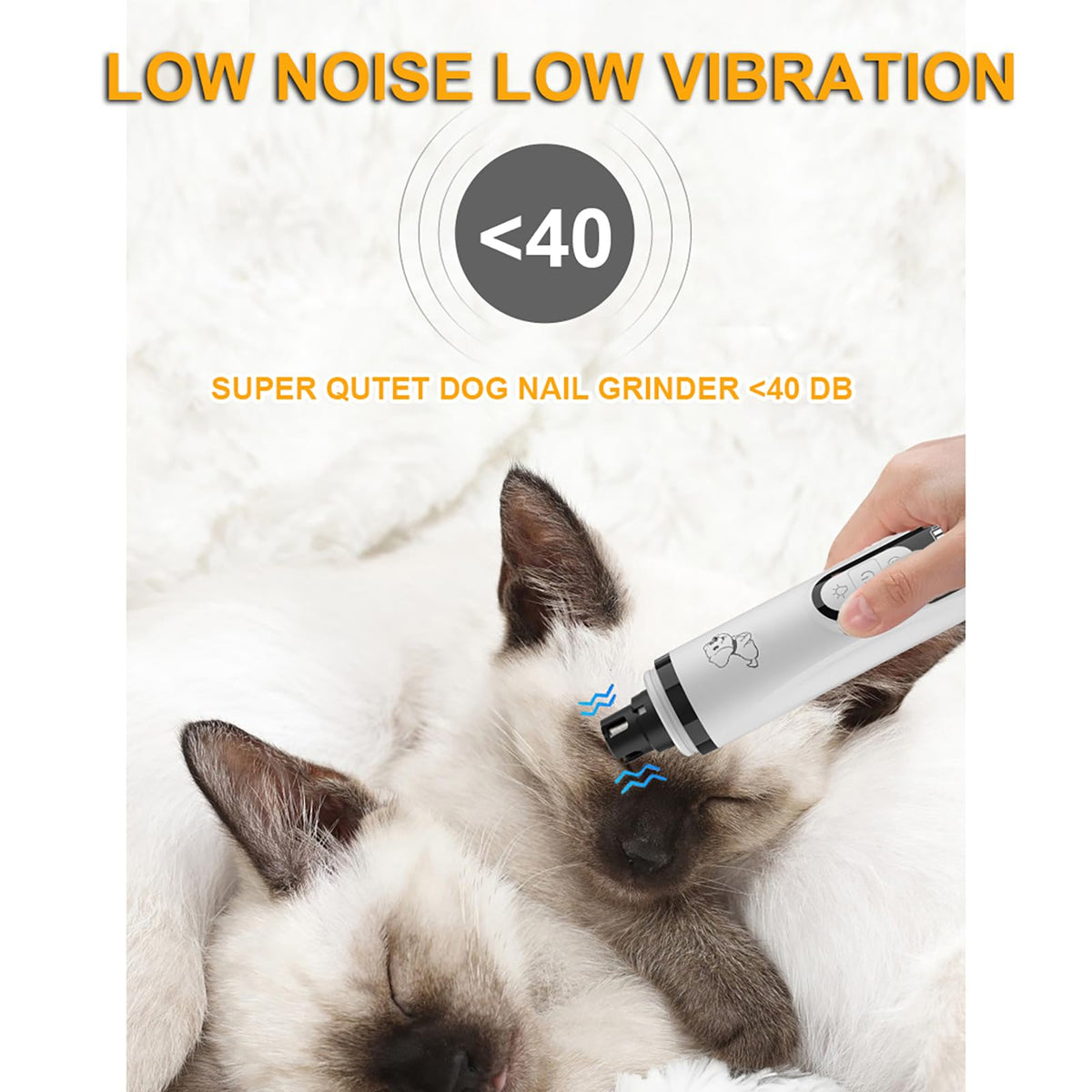 Dog Nail Grinder, 3-Speed, Ultra Quiet N896150