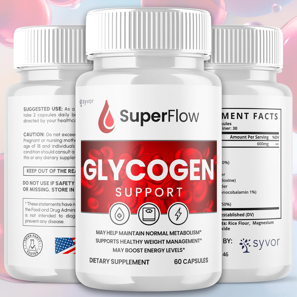 Glycogen Support Supplement Formula 180 Capsules Z484