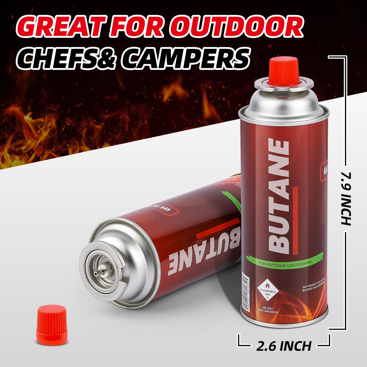 Butane Fuel Canister 28 Pack N69821