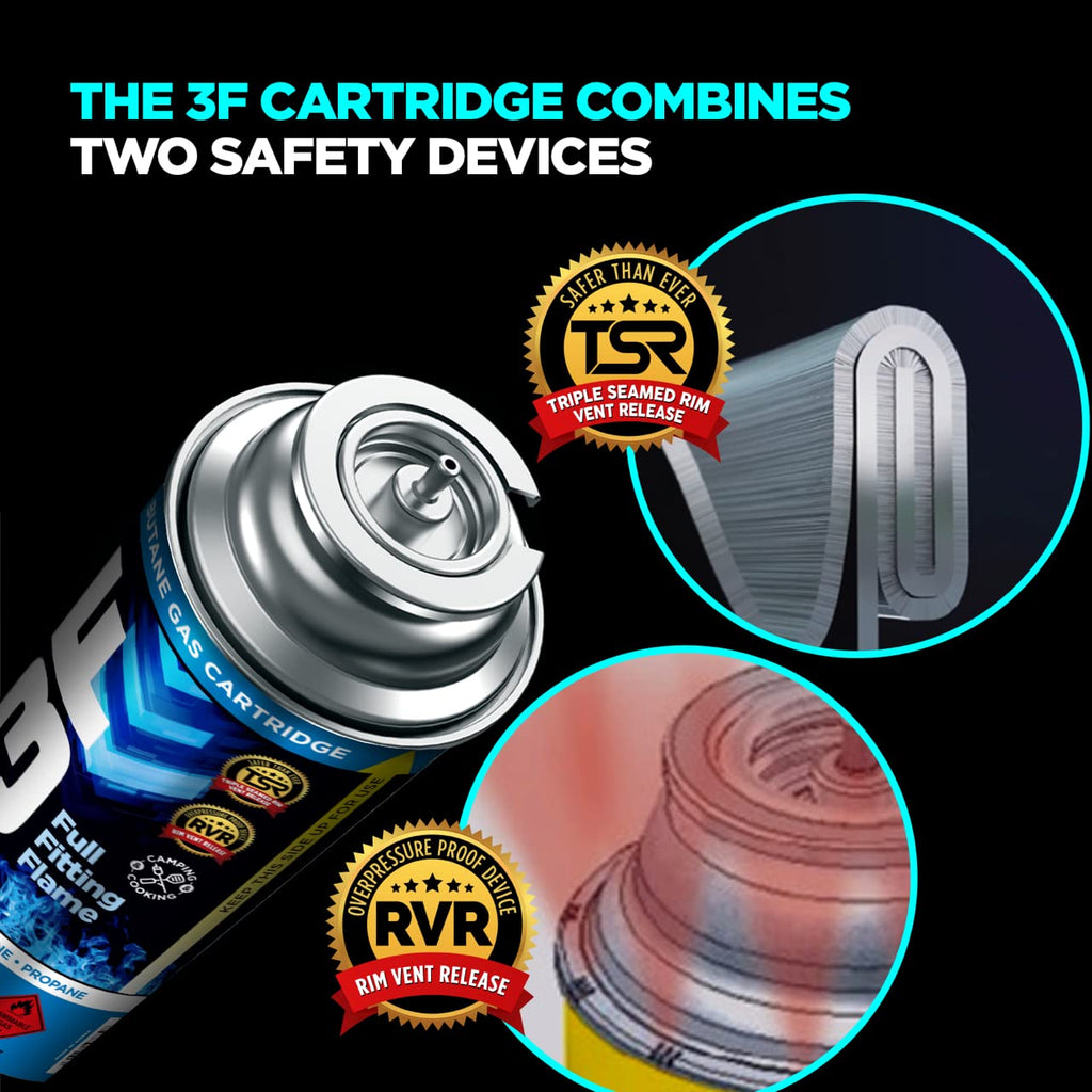 Butane Fuel Canister 8oz 4 Pack J682392