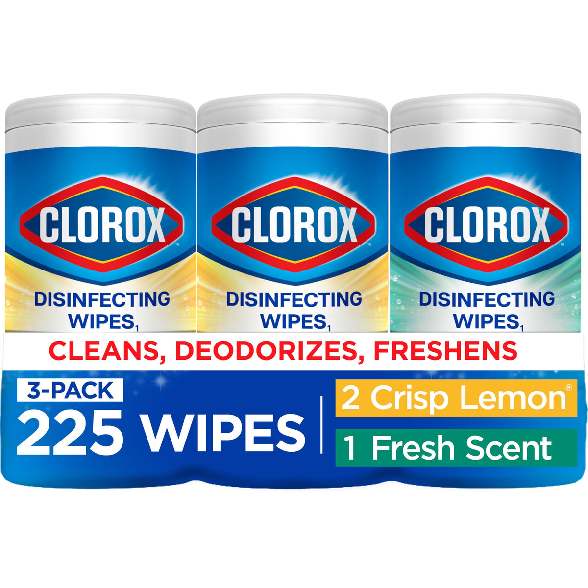 Disinfecting Wipes 75 Count 3 Pack G481392