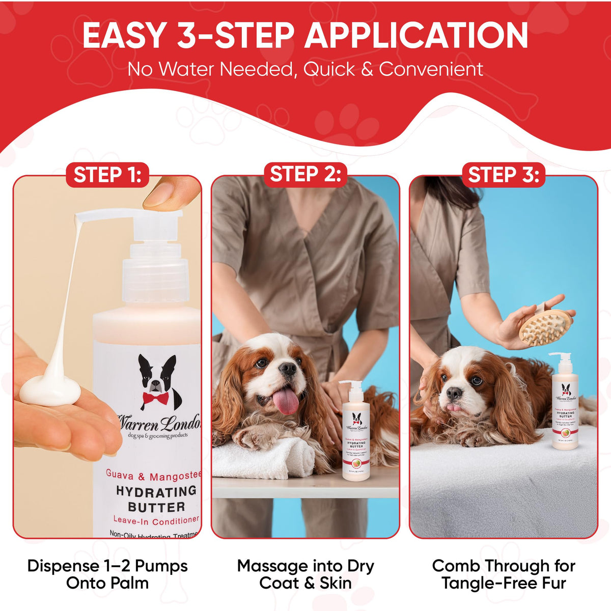 Hydrating Leave in Dog Conditioner 8oz B627303