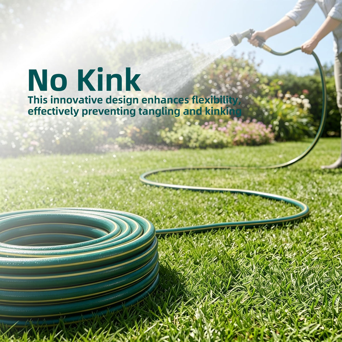 100 ft Heavy Duty 3/4 in. Garden Hose A813