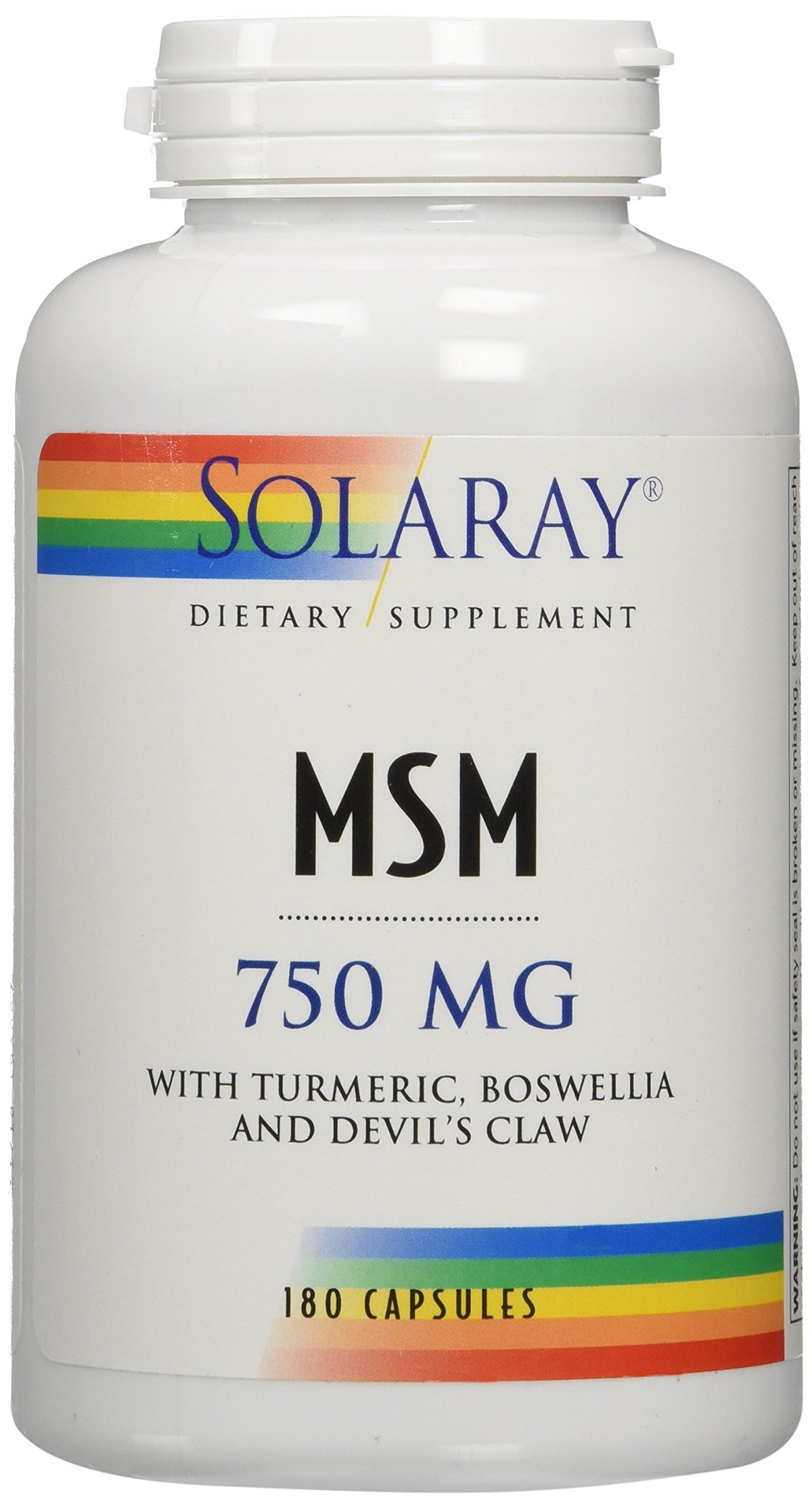 MSM 750 mg, 180 Capsules G852978