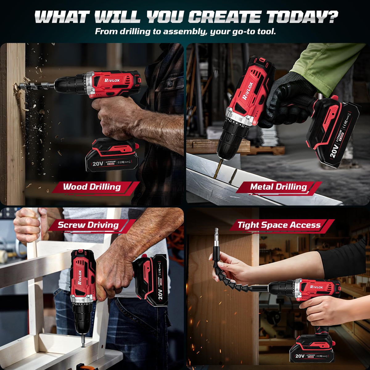 Cordless Drill Set C665