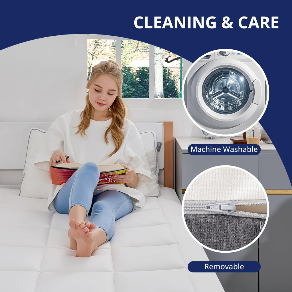 5 Inch Twin Cooling Gel Memory Foam Pillowtop Mattress D4212