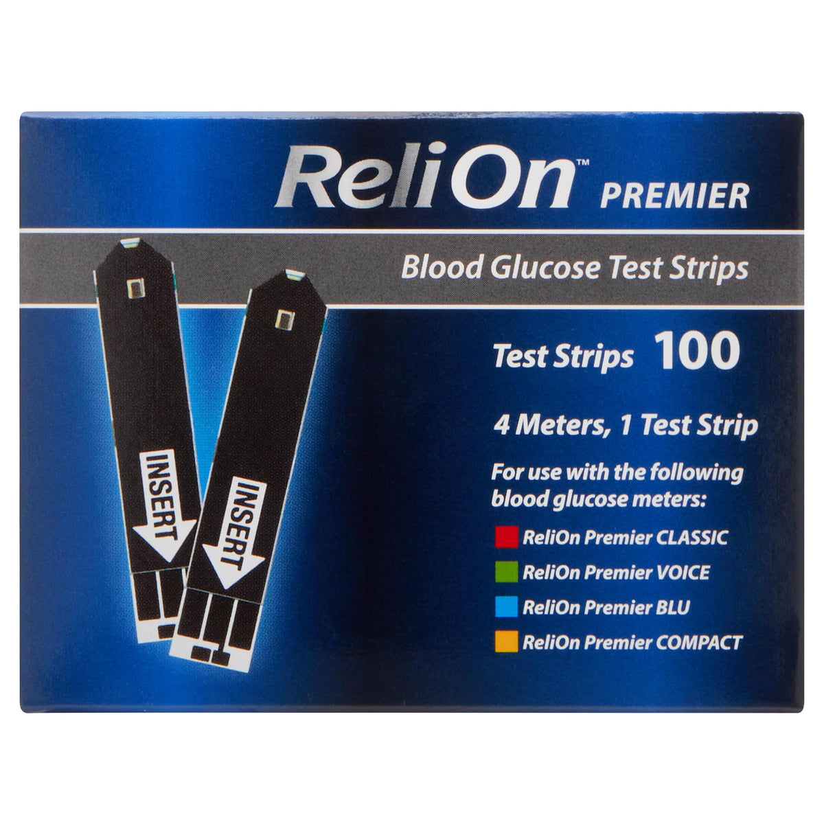 Blood Glucose Test Strips 100 Count Z361