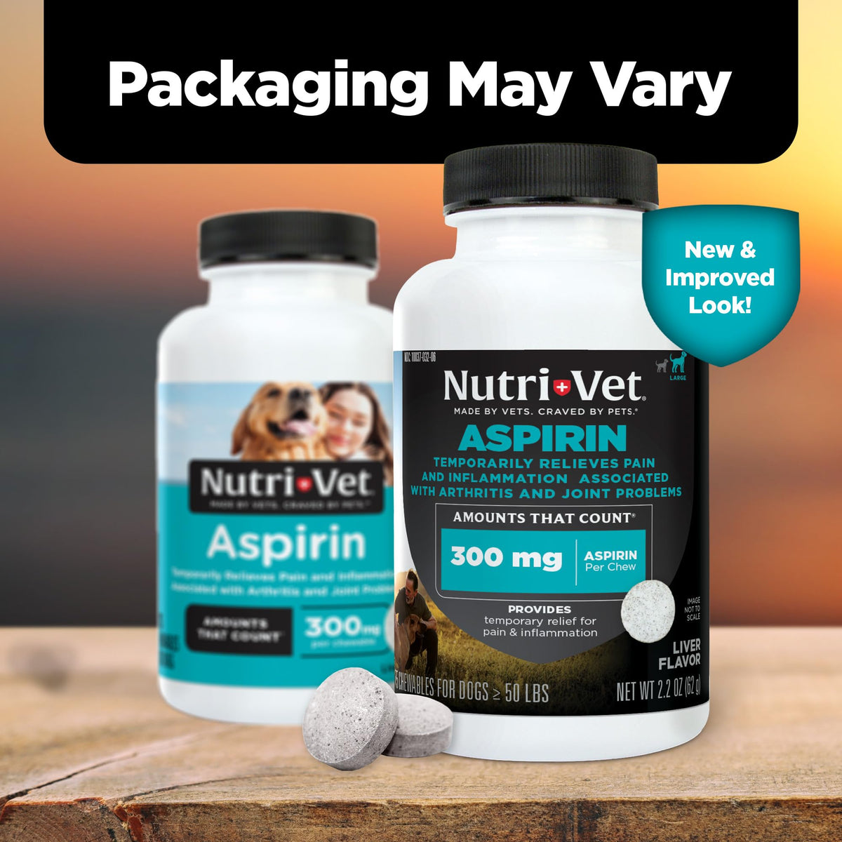 Aspirin Tablets for Large Dogs 300mg 75 Count K812978