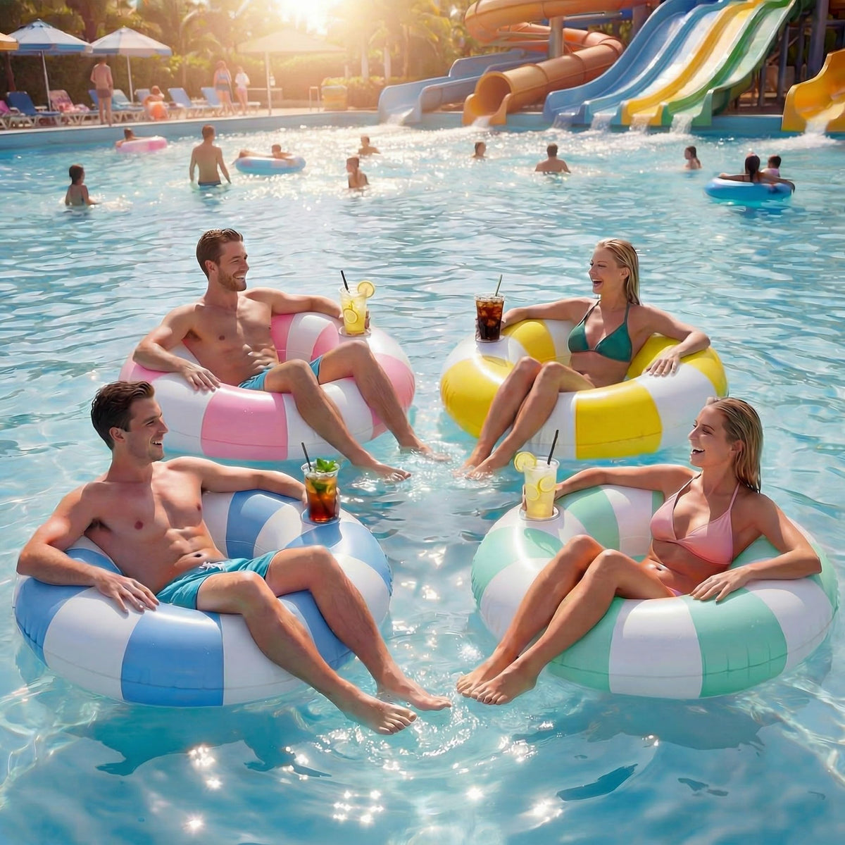 42" Pool Float with Cup Holder I660