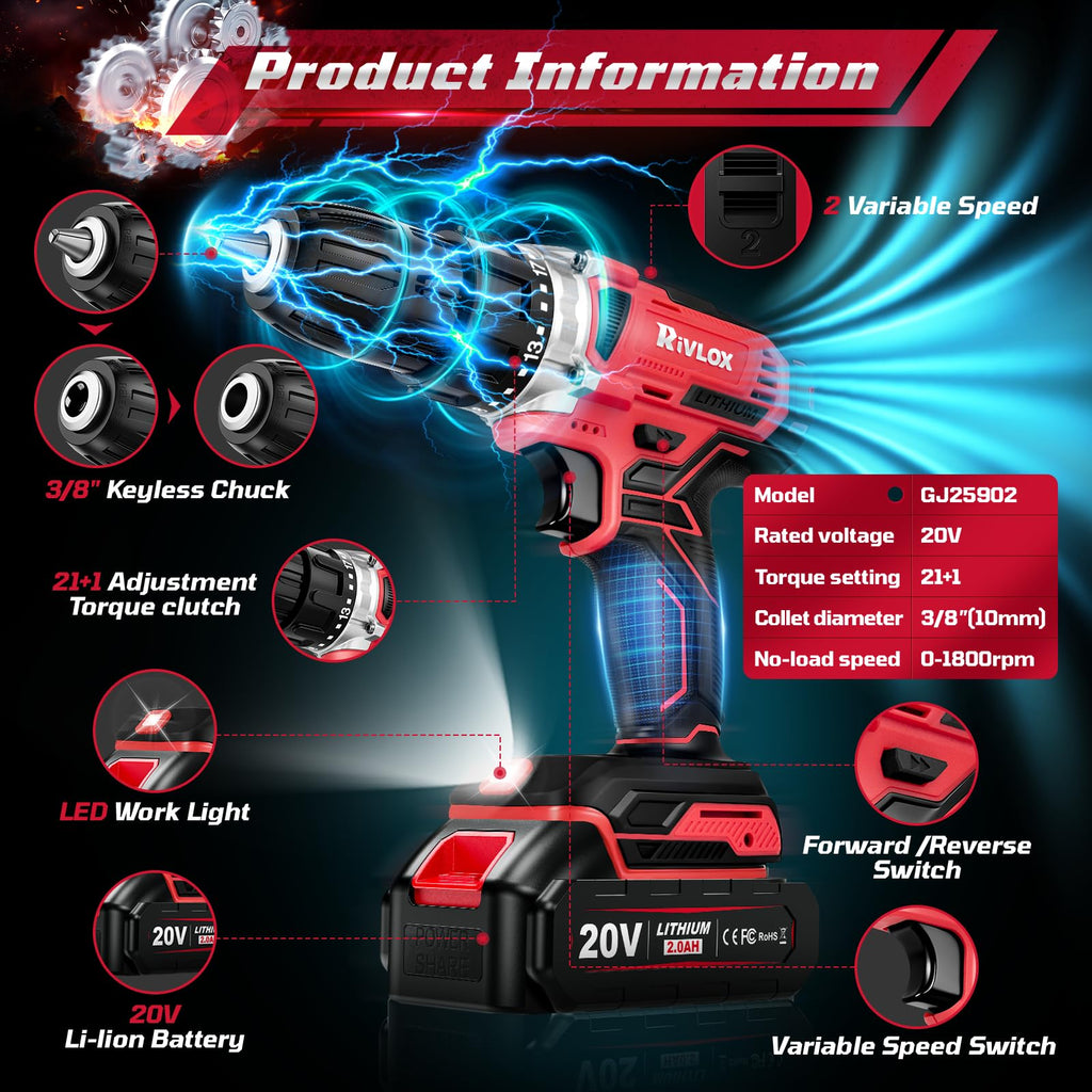 Cordless Drill Set C665