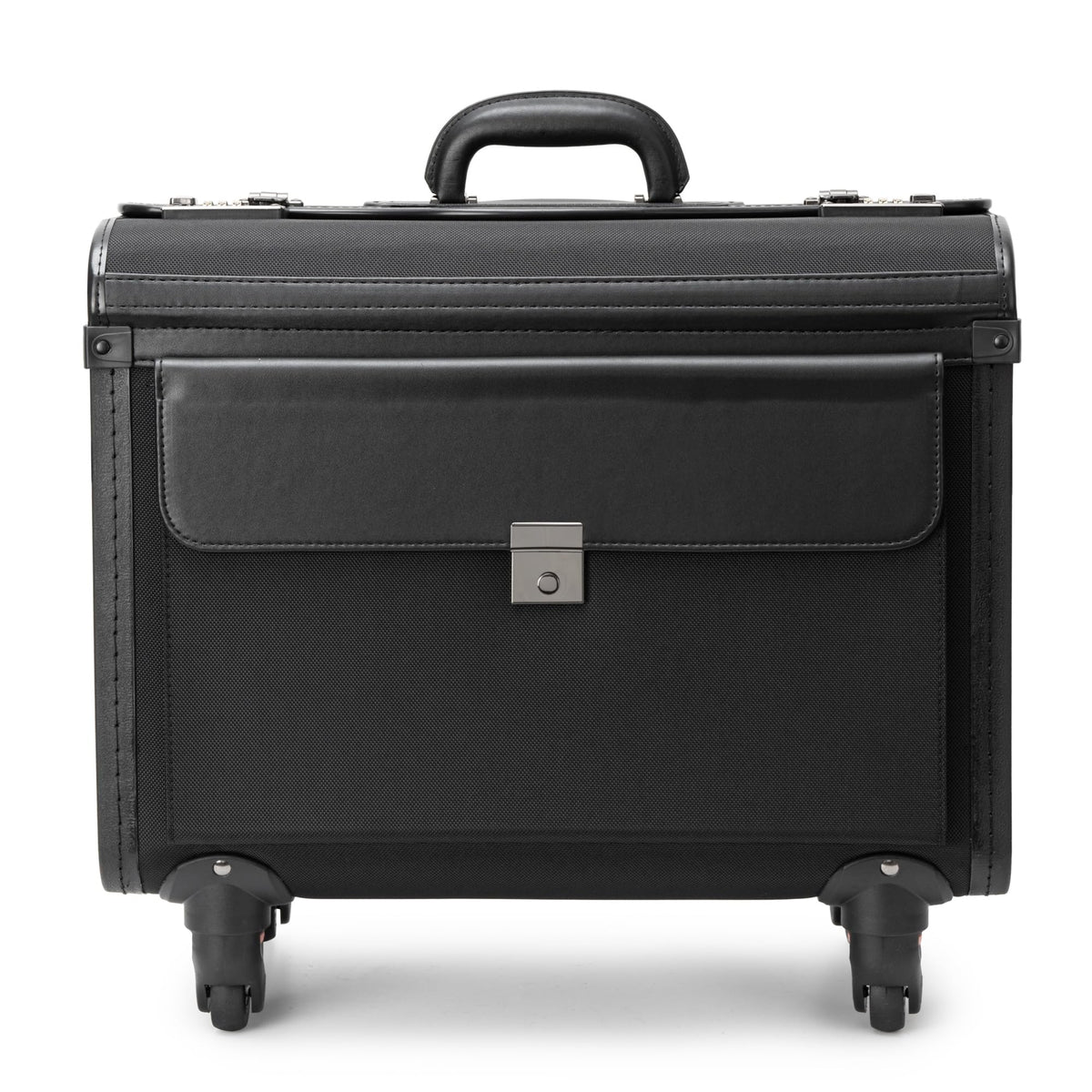 Wheeled Briefcase with 17” Laptop Compartment and Dual Combo Locks B830325