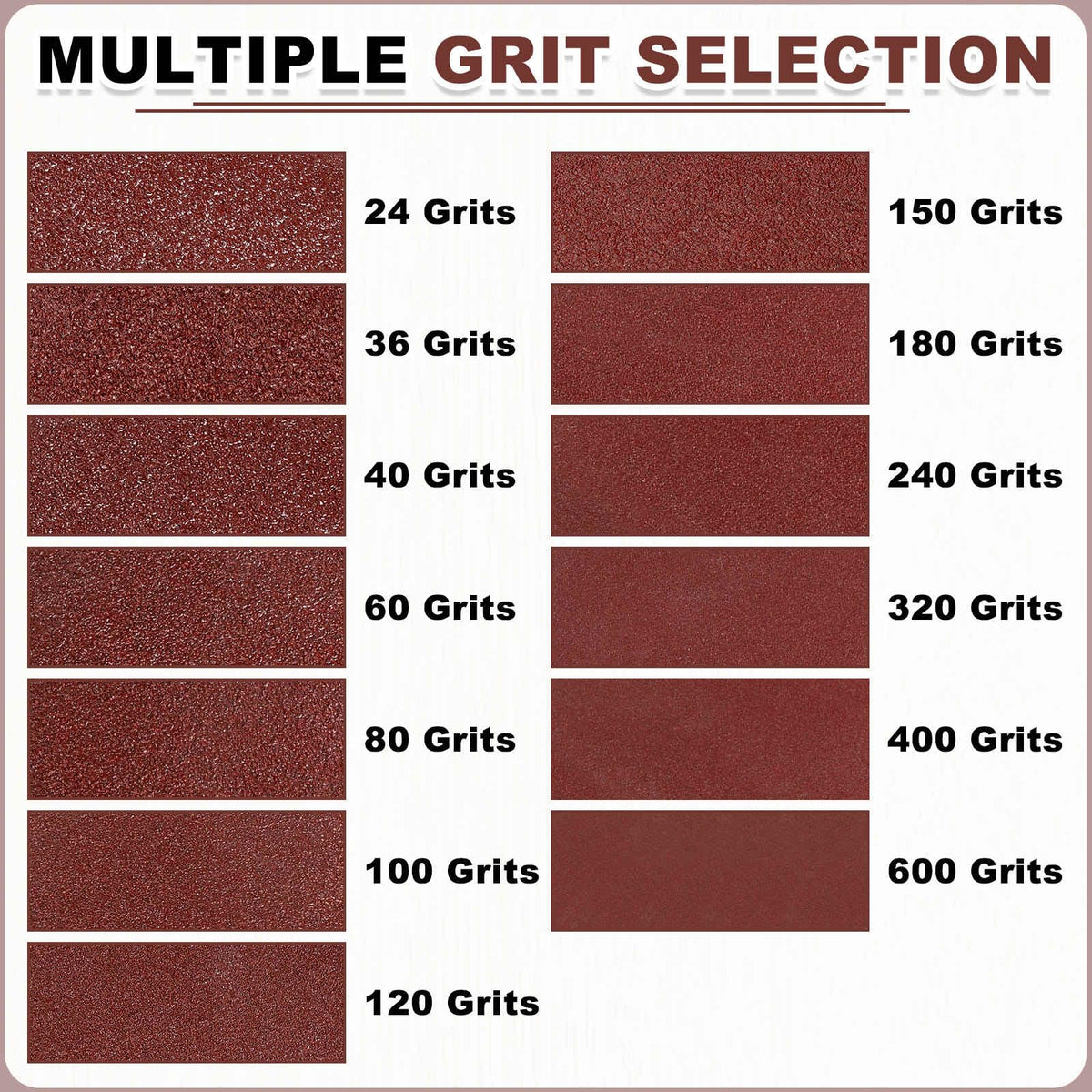 4 x 36 Inch 40 Grits Aluminum Oxide Sanding Belts Z334