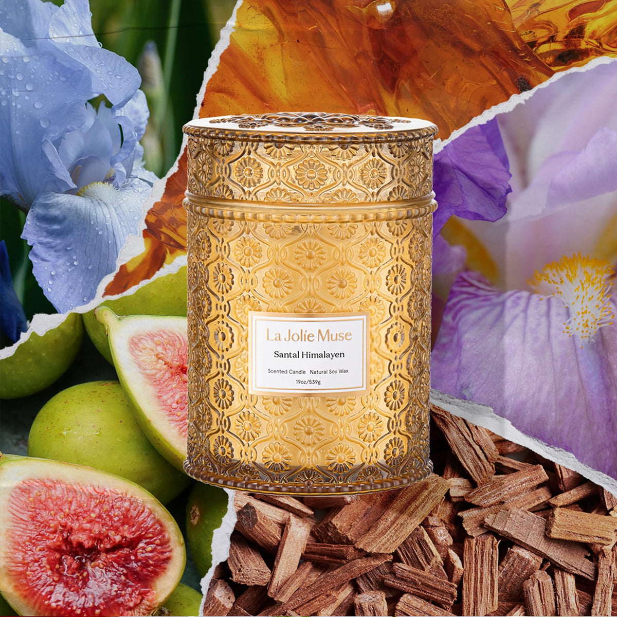 Scented Candles 19 oz Natural Soy D59725