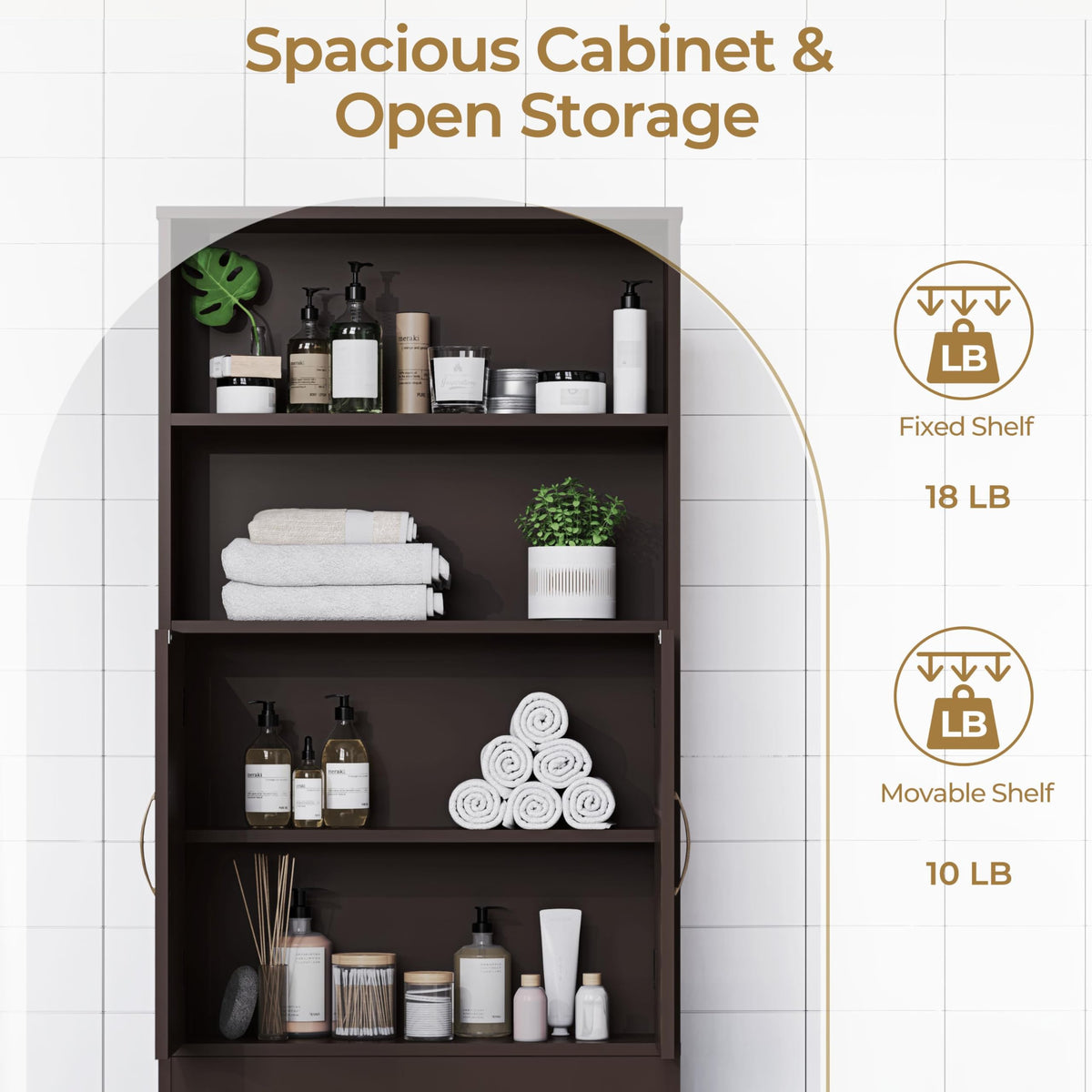 Over the Toilet Storage Cabinet N39350
