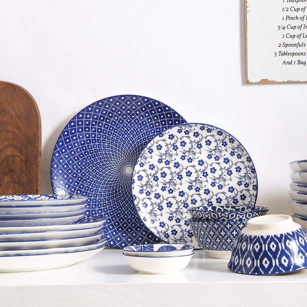 10 inch Porcelain Dinner Plates + 12-Pieces Dinnerware Sets N741815