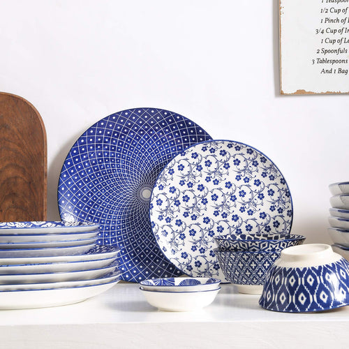 10 inch Porcelain Dinner Plates + 12-Pieces Dinnerware Sets N741815