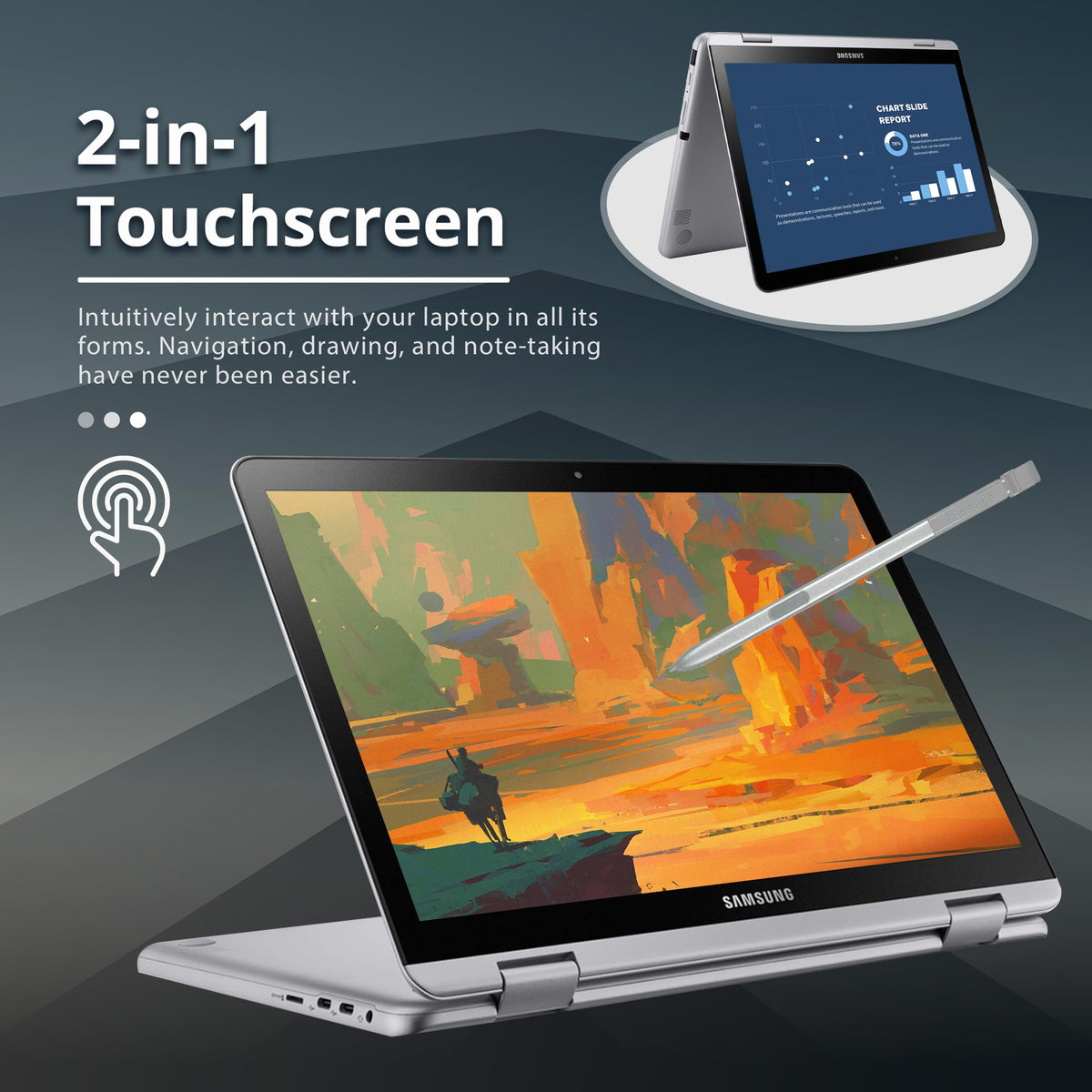12.2" Touchscreen 2-in-1 Laptop W525