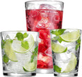 Set of 12 Stackable Drinking Glasses O412