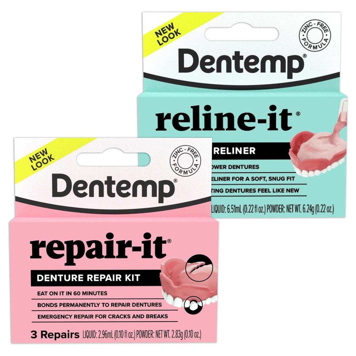 Denture Repair Kit & Denture Reliner M493326