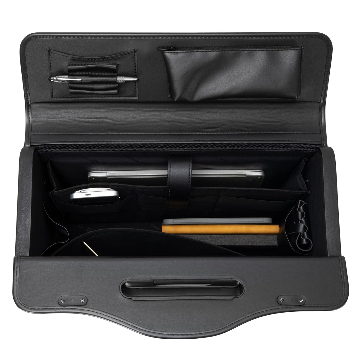 Wheeled Briefcase with 17” Laptop Compartment and Dual Combo Locks B830325