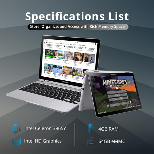 12.2" Touchscreen 2-in-1 Laptop W525