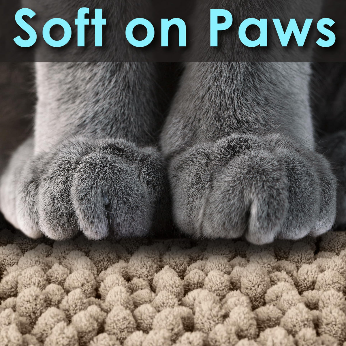 Super Absorbent Waterproof Non Slip Cat Litter Mat U1721