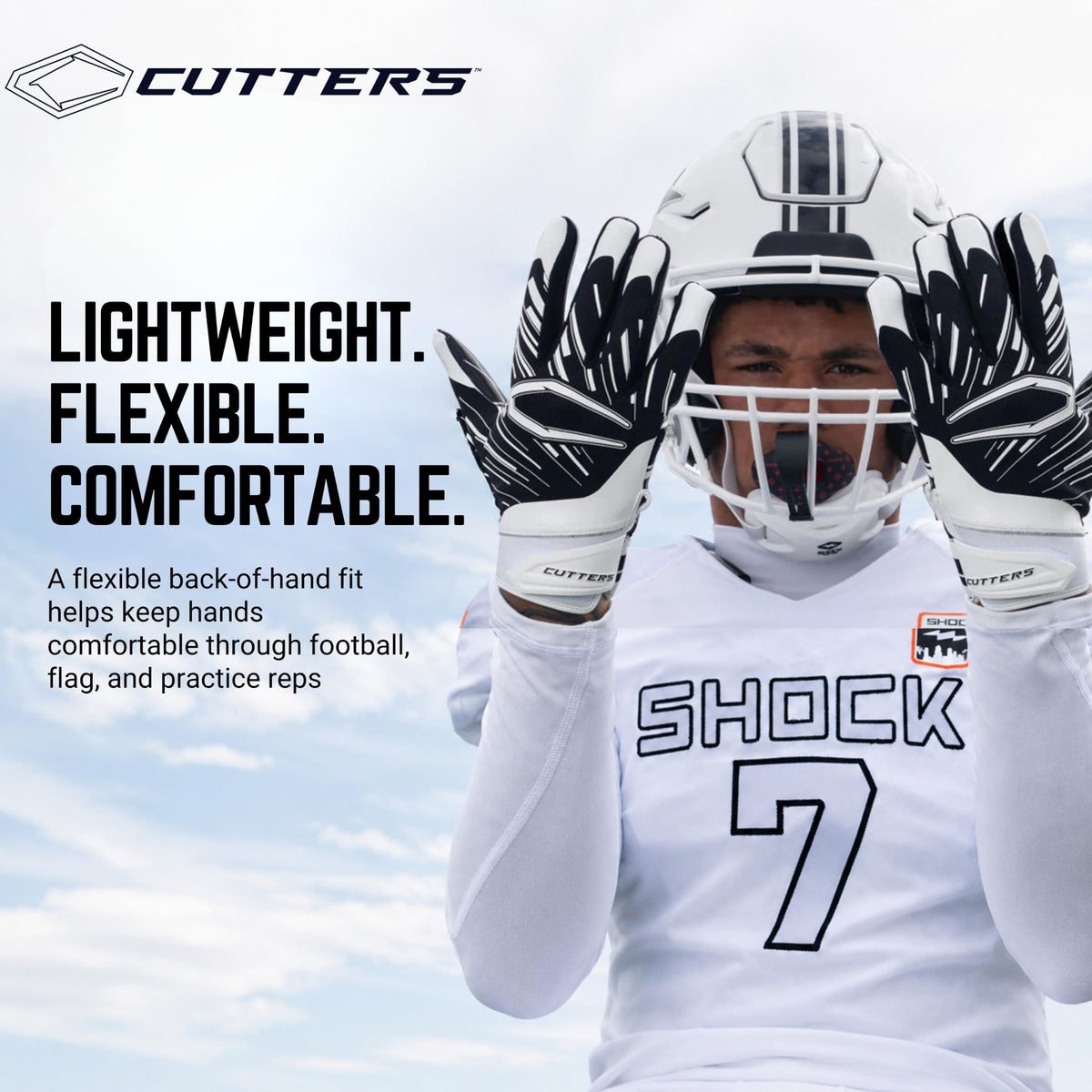 Football Gloves with Silicone Grip S98730