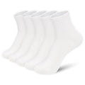 Bamboo Viscose Above Ankle Thin Socks 5 Pairs Q291